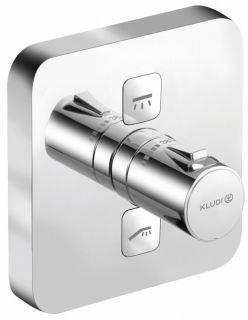 Встраиваемый смеситель для душа Kludi Push с термостатом хром 389110538