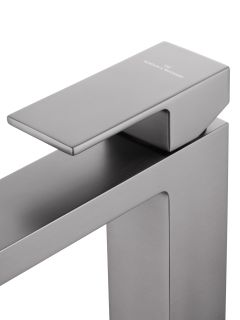 Смеситель для раковины Wonzon & Woghand Cube WW-88139016-BGM тёмный графит