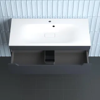 Тумба под раковину  Style Line Остин ЛС-00002408 100 см графит