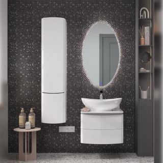 Пенал (35см) Velvex Luna pp.LUN.35, белый