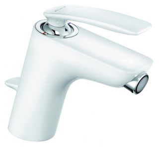 Смеситель для биде Kludi Balance белый/хром 522169175