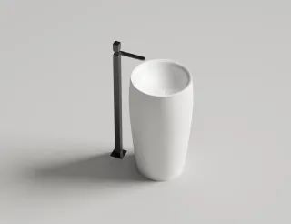 Напольная раковина Salini Alda 03 S-Sense 130311GRH 47см RAL снаружи