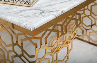 Консоль Armadi Art Aura 110см золото 891-G