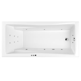 Гидромассажная ванна WHITECROSS Palace 0104.170075.100.SMART.CR 170x75 см Smart хром