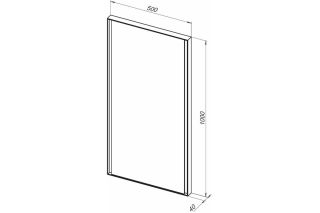 Зеркало Allen Brau Infinity 1.21021.WT Черное