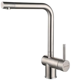 Смеситель для кухни Paulmark Spring Sp212067-SS нержавеющая сталь