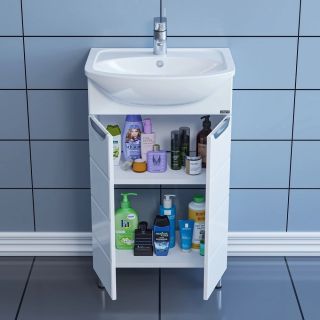 Тумба под раковину СанТа Родос 206021 50см белый