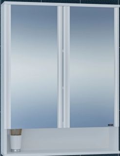 Зеркальный шкаф СанТа Вегас 700179 70см белый