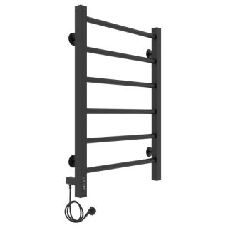 Полотенцесушитель электрический Laris Феличия ЧКЧ6 400х600 L 73207610 Черный муар