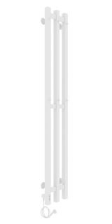 Полотенцесушитель электрический Laris Тея 73207670 левый П3 19x120см белый муар