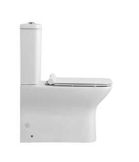 Унитаз-компакт Agger AT02000 безободковый, сиденье с микролифтом