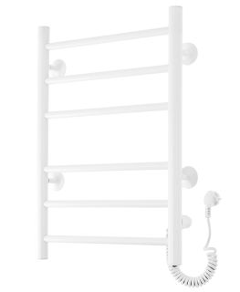 Полотенцесушитель электрический Domoterm Аврора DMT 109-6 40х60 EK R белый
