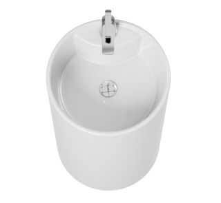 Раковина напольная Laguraty 2090 W 45x85см белый