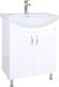 Тумба под раковину Bellezza Элеганс 55см белый 00000004787