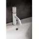Смеситель для раковины Boheme Stick 121-W-MR-WHITE белый/белый мрамор