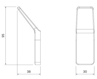 Крючок IDDIS Slide SLISC10i41 хром