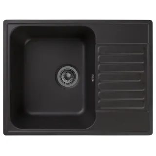 Мойка кухонная Reflexion Prima 60-BE RF0460BL черный