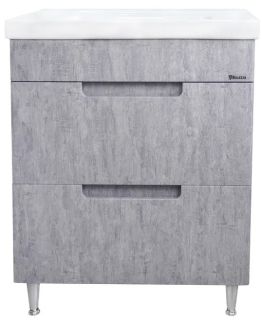 Тумба под раковину Bellezza Грейс 70см скала серая 00000011188