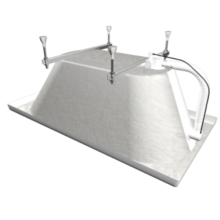 Акриловая ванна Triton Стандарт 130x70 см