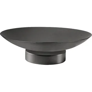 Мыльница Boheme Uno 10981-GM оружейная сталь