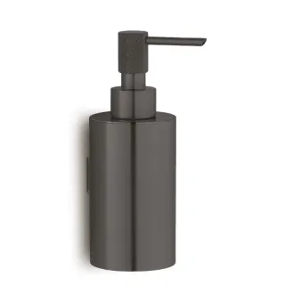 Дозатор для жидкого мыла Boheme Uno 10977-GM оружейная сталь