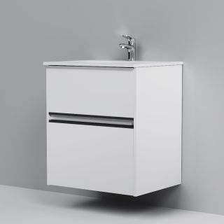 Тумба под раковину Am.Pm Sense M7BFUX0602WG 60 см белый глянец