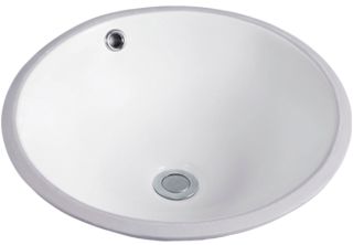 Раковина Gid YJ848 71149 встаиваемая снизу белая 43x43x18