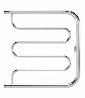 Полотенцесушитель водяной Indigo Фокстрот Standart FSW60-40P с полкой 60x40 см хром