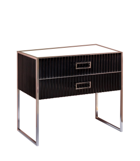 Тумба под раковину Armadi Art Monaco 100см чёрный/золото 866-100-BG