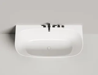 Ванна из искусственного камня Salini Sofia Wall S-Stone 102527MRH 160x80см RAL снаружи