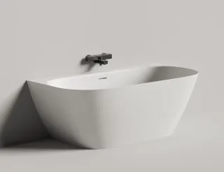 Ванна из искусственного камня Salini Sofia Wall S-Sense 102517GRH 160x80см RAL снаружи