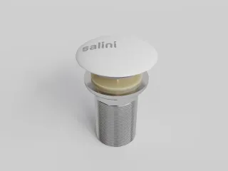Донный клапан для раковины Salini S-Stone 16131WM D 501 белый матовый