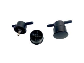 Душевой уголок Triton Вента Щ0000056925 80x80 см профиль чёрный стекло прозрачное