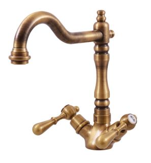 Смеситель для раковины Rav Slezak Morava retro MK420.5/8SM Бронза
