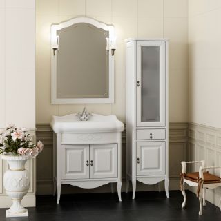 Тумба под раковину Opadiris Лоренцо Z0000008220 Белая матовая