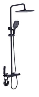 Душевая стойка Boch Mann Vettore B TS BM9651 с термостатом чёрный