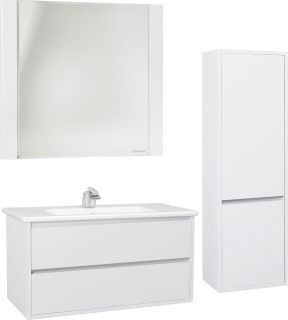 Зеркало Bellezza Лоренцо 100см белый 00000007025