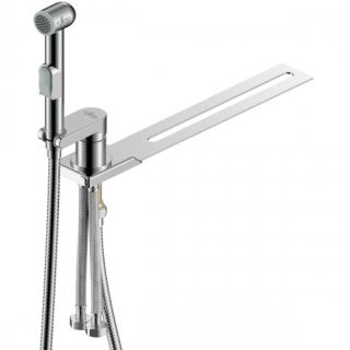 Гигиенический душ со смесителем Rossinka X25-56 Хром