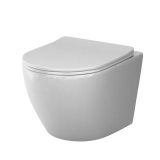 Унитаз подвесной Am.Pm Like AquaSpin 2.0 C801901SC с сиденьем микролифт