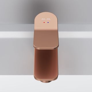 Смеситель для раковины AM.PM  X-Joy F85A02144 розовое золото