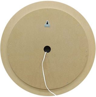 Зеркало с подсветкой Art&Max Napoli 80см белый матовый AM-Nap-800-DS-F-White