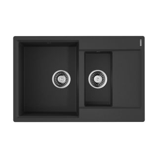 Мойка кухонная Omoikiri Daisen 78-2-BL Artgranit/черный