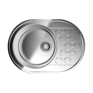 Мойка кухонная Omoikiri Kasumigaura 65-IN универсальная/нерж.сталь