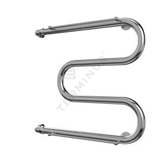 Полотенцесушитель водяной Terminus М-образный с полкой 500x500