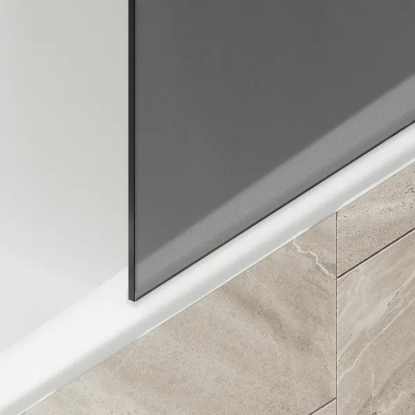 Шторка на ванну MaybahGlass MGV-86-2ш 60см бронза