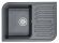 Мойка кухонная Granula 7001, шварц