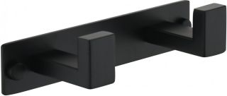 Полотенцедержатель на планке 2-й Grocenberg AC0012 (Черный матовый)