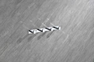 Полотенцедержатель на планке 4-й Grocenberg AC0014 (Хром)