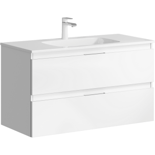 Подвесная тумба под раковину Aqwella Accent ACC0110W 100 см