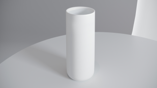 Стакан Salini Gocce 1901201 белый матовый